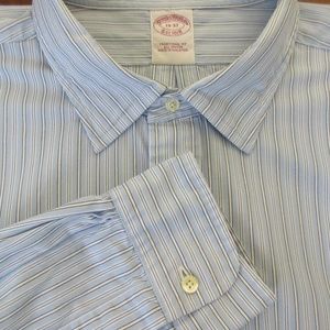 Brooks Brothers Mens Dress Shirt 19 / 37 3XL